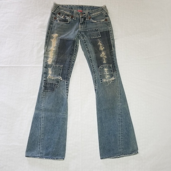 True Religion Denim - TRUE RELIGION Joey Patch Jeans